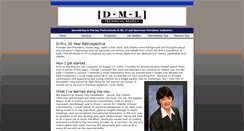 Desktop Screenshot of dmlonline.com