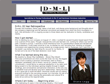 Tablet Screenshot of dmlonline.com